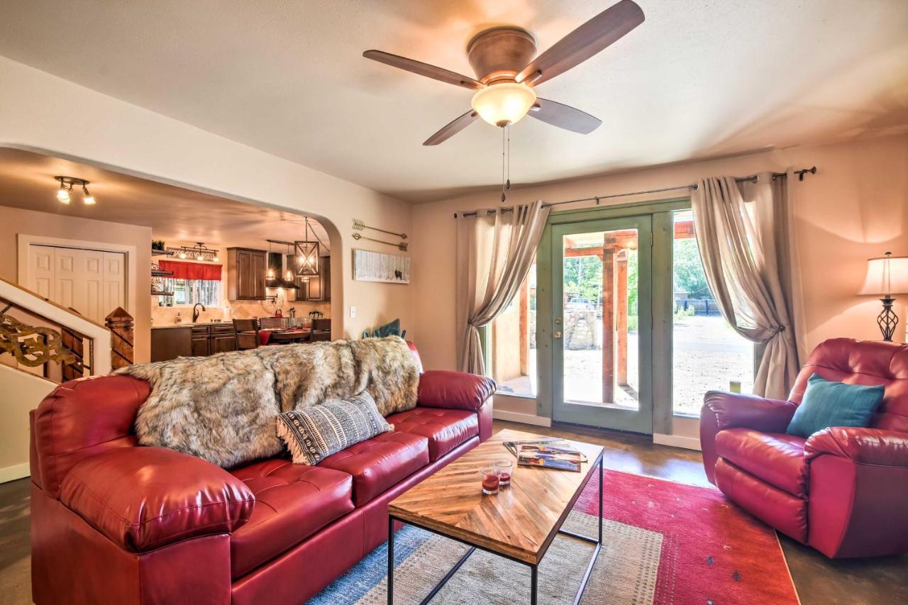 Cozy Home With Media Room Short Walk To Taos Plaza! Eksteriør bilde
