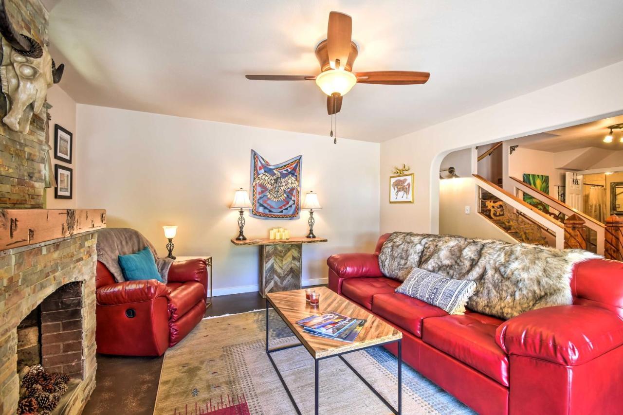 Cozy Home With Media Room Short Walk To Taos Plaza! Eksteriør bilde