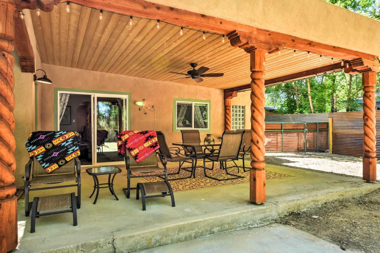 Cozy Home With Media Room Short Walk To Taos Plaza! Eksteriør bilde